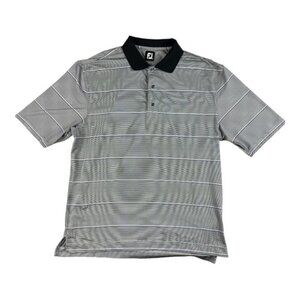 FootJoy Striped Polo Golf Shirt Size XXL